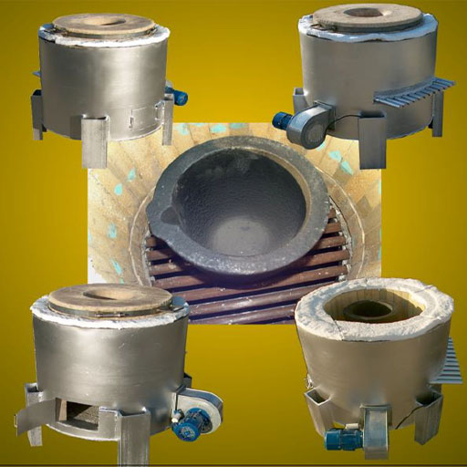 Forno a crogiuolo a carbone