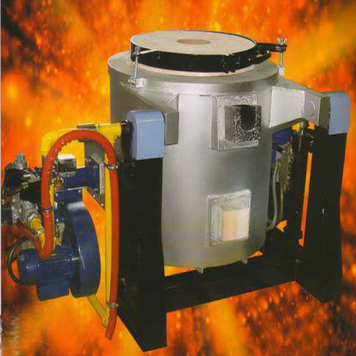 Forno a rubaltamento idraulico con bruciatore automatico di gas liquido